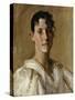 Portrait of a Woman-William Merritt Chase-Stretched Canvas