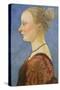 Portrait of a Woman-Piero del Pollaiuolo-Stretched Canvas