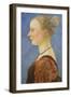 Portrait of a Woman-Piero del Pollaiuolo-Framed Art Print