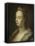 Portrait of a Woman,-Balthasar Denner-Framed Stretched Canvas