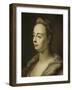 Portrait of a Woman,-Balthasar Denner-Framed Art Print