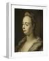 Portrait of a Woman,-Balthasar Denner-Framed Art Print