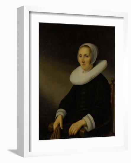 Portrait of a Woman-Anthonie Palamedesz-Framed Art Print