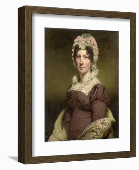 Portrait of a Woman-Charles Howard Hodges-Framed Art Print