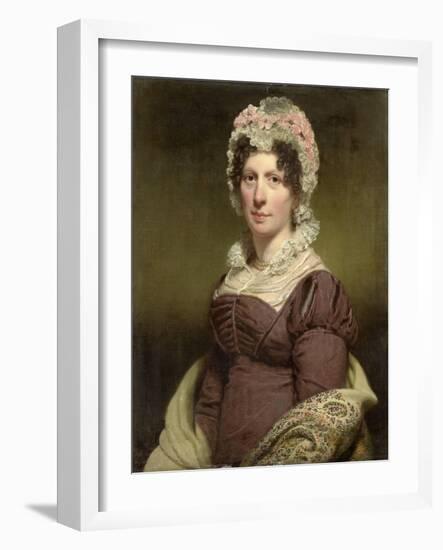 Portrait of a Woman-Charles Howard Hodges-Framed Art Print