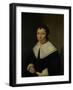 Portrait of a Woman-Jan Van Bijlert-Framed Art Print