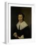 Portrait of a Woman-Jan Van Bijlert-Framed Art Print