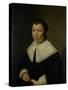 Portrait of a Woman-Jan Van Bijlert-Stretched Canvas