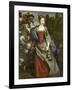 Portrait of a Woman-Nicolas de Largilliere-Framed Art Print