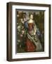 Portrait of a Woman-Nicolas de Largilliere-Framed Art Print