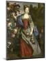 Portrait of a Woman-Nicolas de Largilliere-Mounted Art Print