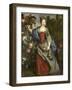 Portrait of a Woman-Nicolas de Largilliere-Framed Art Print