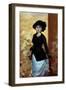 Portrait of a Woman-Giuseppe De Nittis-Framed Giclee Print