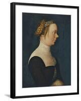 Portrait of a Woman-Hans Holbein the Younger-Framed Giclee Print