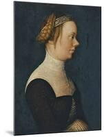 Portrait of a Woman-Hans Holbein the Younger-Mounted Giclee Print