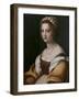 Portrait of a Woman-Andrea del Sarto-Framed Premium Giclee Print