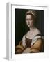 Portrait of a Woman-Andrea del Sarto-Framed Premium Giclee Print