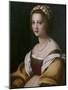 Portrait of a Woman-Andrea del Sarto-Mounted Premium Giclee Print