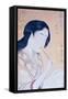 Portrait of a Woman-Kitagawa Utamaro-Framed Stretched Canvas