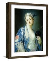 Portrait of a Woman-Rosalba Giovanna Carriera-Framed Giclee Print