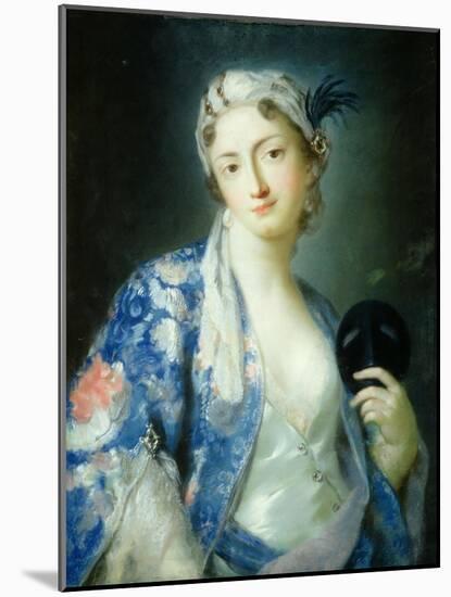 Portrait of a Woman-Rosalba Giovanna Carriera-Mounted Giclee Print