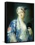 Portrait of a Woman-Rosalba Giovanna Carriera-Framed Stretched Canvas