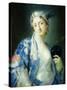 Portrait of a Woman-Rosalba Giovanna Carriera-Stretched Canvas