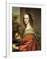 Portrait of a Woman-Adriaen Hanneman-Framed Giclee Print