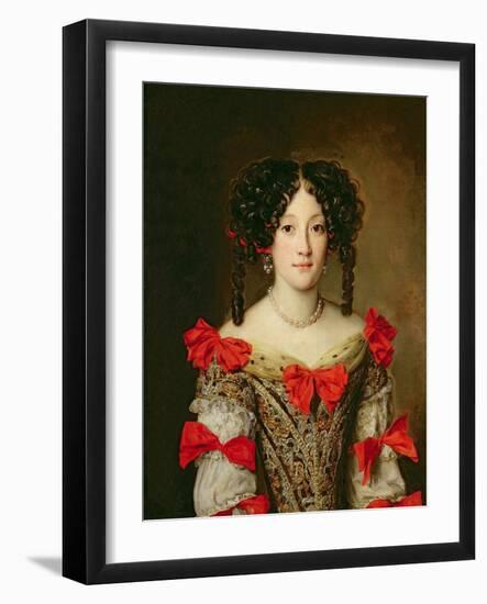 Portrait of a Woman-Jacob Ferdinand Voet-Framed Giclee Print