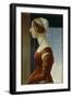 Portrait of a Woman-Sandro Botticelli-Framed Giclee Print