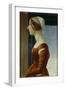 Portrait of a Woman-Sandro Botticelli-Framed Giclee Print