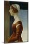 Portrait of a Woman-Sandro Botticelli-Mounted Giclee Print