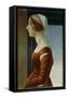 Portrait of a Woman-Sandro Botticelli-Framed Stretched Canvas