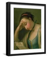 Portrait of a Woman-Pietro Antonio Rotari-Framed Giclee Print