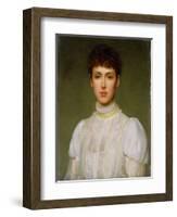 Portrait of a Woman-Philip Hermogenes Calderon-Framed Giclee Print