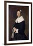 Portrait of a Woman-Frans Hals-Framed Giclee Print