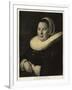 Portrait of a Woman-Frans Hals-Framed Premium Giclee Print