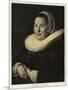 Portrait of a Woman-Frans Hals-Mounted Giclee Print