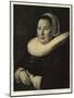 Portrait of a Woman-Frans Hals-Mounted Giclee Print