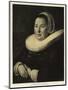 Portrait of a Woman-Frans Hals-Mounted Giclee Print