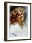 Portrait of a Woman-Angelo Achini-Framed Giclee Print