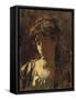 Portrait of a woman-Thomas Couture-Framed Stretched Canvas