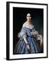 Portrait of a Woman-Franz Xaver Winterhalter-Framed Giclee Print