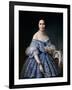 Portrait of a Woman-Franz Xaver Winterhalter-Framed Giclee Print