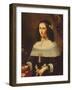 Portrait of a Woman-Pier Francesco Cittadini-Framed Giclee Print