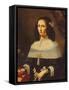 Portrait of a Woman-Pier Francesco Cittadini-Framed Stretched Canvas