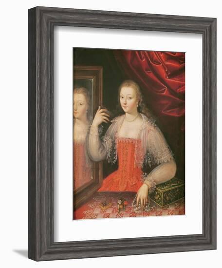 Portrait of a Woman-null-Framed Giclee Print