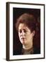 Portrait of a Woman-Gustav Klimt-Framed Art Print