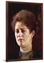 Portrait of a Woman-Gustav Klimt-Framed Art Print