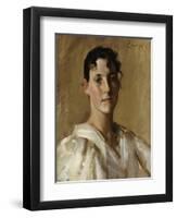 Portrait of a Woman-William Merritt Chase-Framed Giclee Print